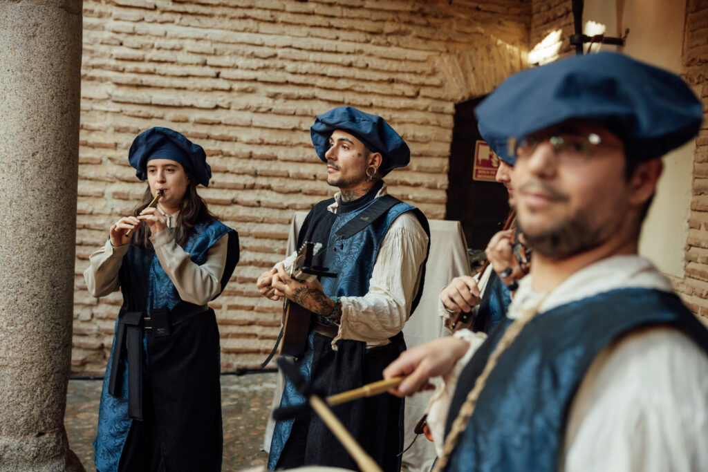 Músicos - boda medieval