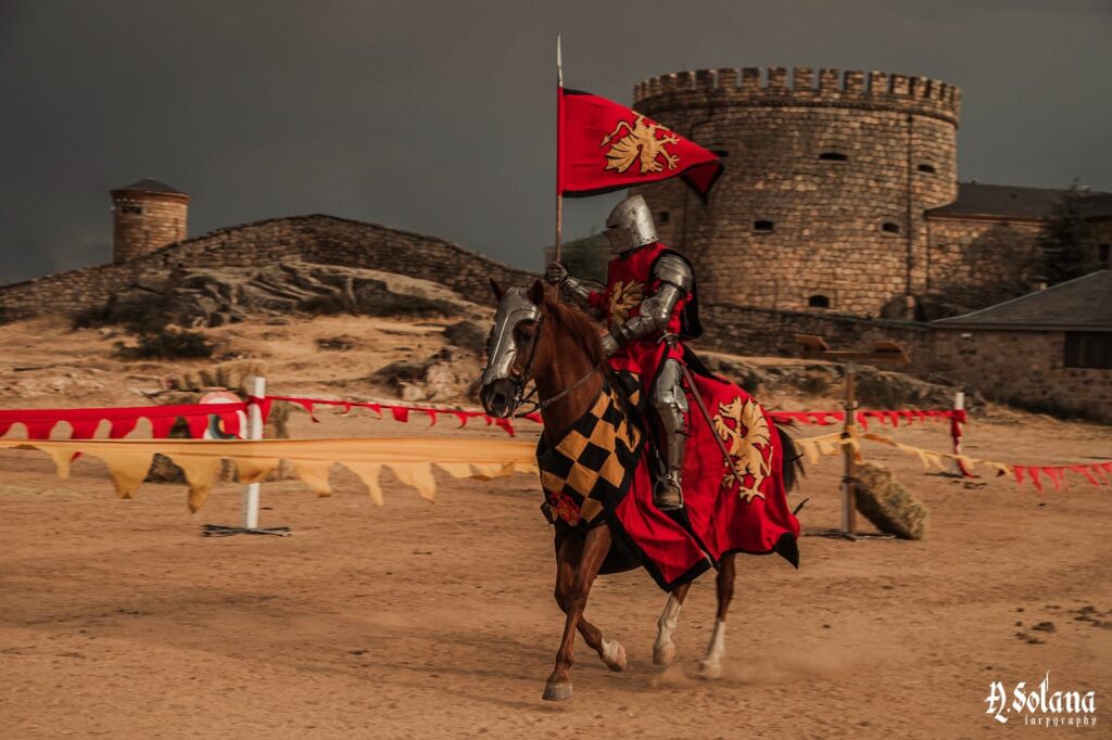 Caballos - boda medieval
