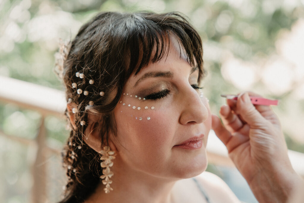 Maquillaje de novia - boda medieval
